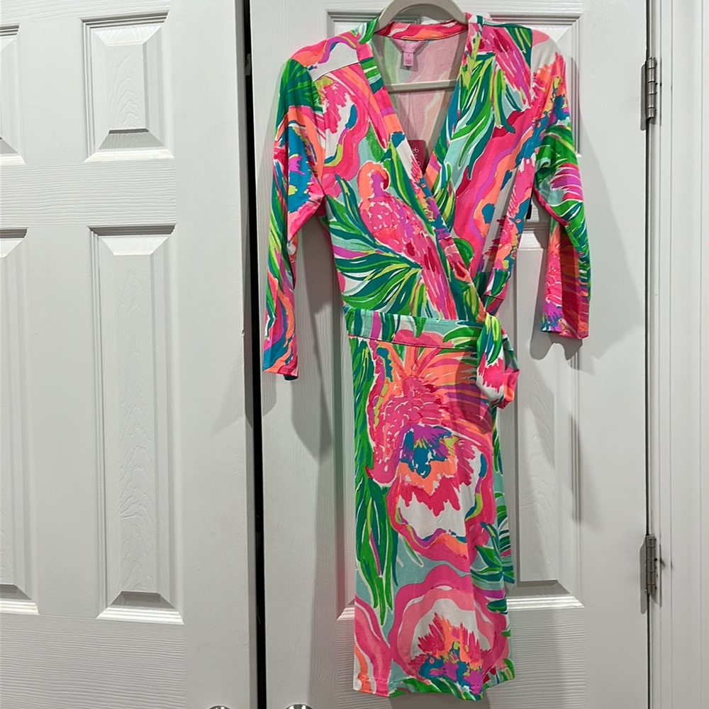 Lilly Pulitzer Wrap Dress Brand New with tags